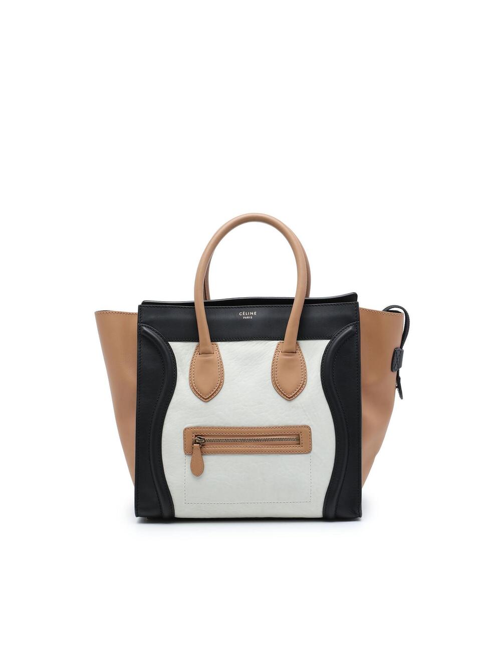 Celine Mini Tricolor Calfskin Luggage #360942C91B